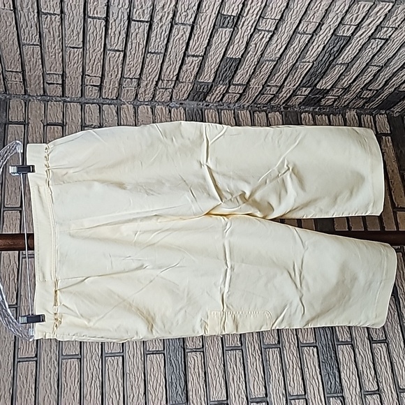 Alfred Dunner Capris Sz 14 Pretty Yellow - Picture 5 of 11